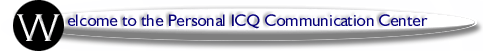 Personal ICQ Communication Center
